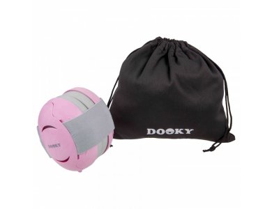 Dooky, Προστατευτικά αυτιών για ηλικίες 0-3 ετών Ροζ, 1τμχ