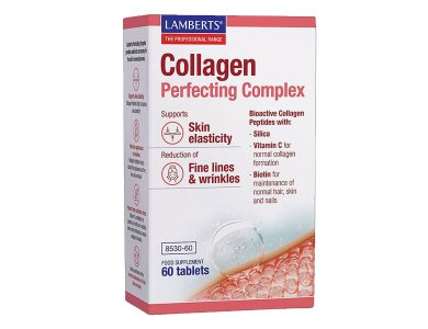 Lamberts Collagen Perfecting Complex, Σύμπλεγμα πεπτιδίων υδρολυμένου κολλαγόνου, 60tabs