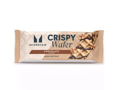 Myprotein Crispy Waffer Chocolate, Μπάρα Πρωτεΐνης 15gr με Γεύση Σοκολάτα, 40gr