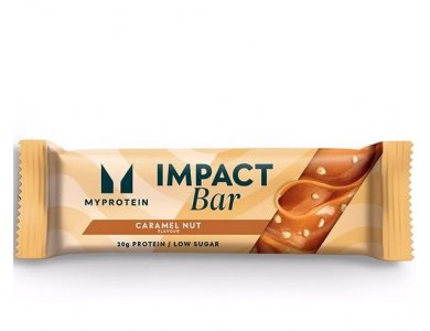 Myprotein Impact Bar Caramel Nut, Πρωτεϊνική Μπάρα με Γεύση Καραμέλα & Καρύδι, 64gr