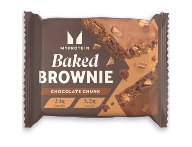Myprotein Protein Brownie Chocolate Chunk, Μπράουνι Πρωτεΐνης με Γεύση Σοκολάτα, 1τεμ