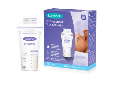 Lansinoh Breastmilk Storage Bags, Σακουλάκια Φύλαξης Μητρικού Γάλακτος, 25τμχ