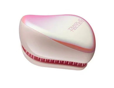 Tangle Teezer Compact Styler Holographic Pink, Πρωτοποριακή Βούρτσα Μικρού Μεγέθους, 1τμχ