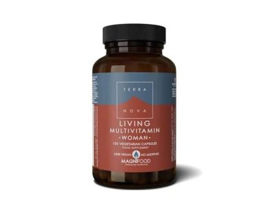 Terranova Living Multivitamin Woman, για την Υγεία Οστών Μαλλιών Νυχιών Δέρματος, 100caps