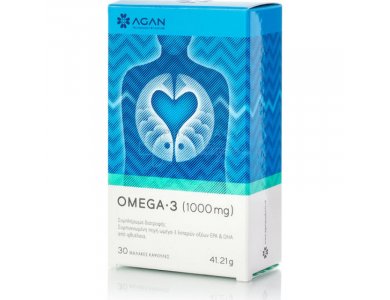 Agan Omega-3 1000mg, 30 softgels