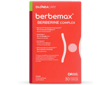 Olonea Berbemax Berberine Complex για Μεταβολική Ισορροπία 30caps