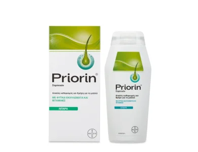 Priorin Σαμπουάν με Φυτικά Εκχυλίσματα & Βιταμίνες κατά της Τριχόπτωσης για Λιπαρά Μαλλιά, 200ml