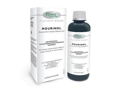 Power Health Platinum Range Mourinol Μουρουνέλαιο Υψηλής Καθαρότητας, με Γεύση Μάνγκο-Ροδάκινο, 250ml