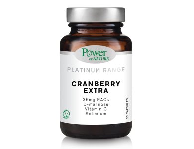 Power Health Platinum Range Cranberry Extra Συμπλήρωμα Διατροφής με Cranberry, 30caps