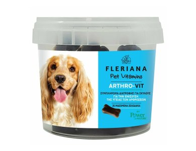 Power Health Fleriana Pet Vitamins Arthro-Vit, Πολυβιταμίνες Σκύλου, 20chew.gums