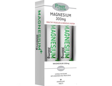 Power of Nature Promo Magnesium 300mg, Μαγνήσιο, 2x20eff.tabs, 1σετ