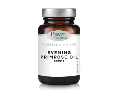Power of Nature Platinum Range Evening Primrose Oil Έλαιο Νυχτολούλουδου 500MG 30S,CAPS