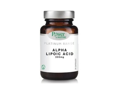 Power of Nature Platinum Range Alpha Lipoic Acid 300mg, 30caps