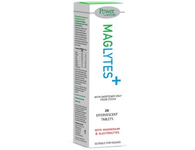 Power of Nature Maglytes with Magnesium & Electrolytes, 20eff.tabs