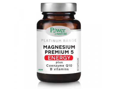 Power Health Platinum Range Magnesium Premium 5 Energy, 60caps