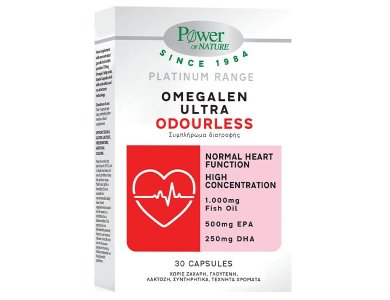 Power Health Platinum Omegalen Ultra Ιχθυέλαιο 30 κάψουλες