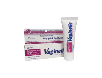 Wellcon Vaginelle Anti Itch Cream Καταπραϋντική Κρέμα για την Ευαίσθητη Περιοχή, 25ml