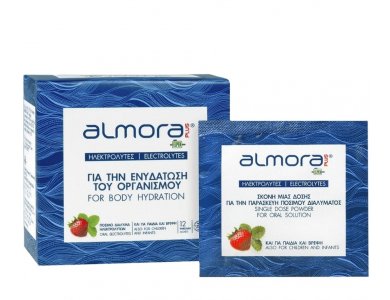 Almora Plus Ηλεκτρολύτες για την Ενυδάτωση του Οργανισμού, 12 φακελάκια