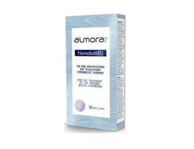 Almora Plus Normobowell, για την Αντιμετώπιση των Συμπτωμάτων του Συνδρόμου Ευερέθιστου Εντέρου, 30tabs