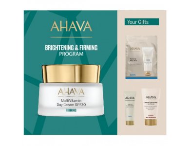 Ahava Σετ Περιποίησης για Ενυδάτωση, Λάμψη & Σύσφιξη 4τμχ