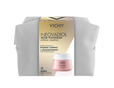 Vichy X-Mas Promo Neovadiol Rose Platinium Κρέμα Φροντίδας της Επιδερμίδας, 50ml & Δώρο Neovadiol Magistral Night Cream Κρέμα Νύχτας, 15ml & Νεσεσέρ, 1τεμ, 1σετ