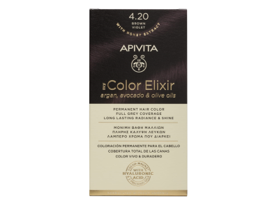 Apivita My Color Elixir N4.20 Καστανό Βιολετί 50 & 75ml