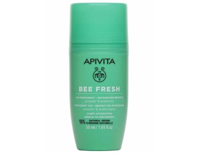 Apivita Bee Fresh 24H Αποσμητικό που Σέβεται το Μικροβίωμα, 50ml