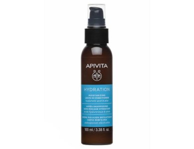 Apivita Hydration Moisturizing Leave In Conditioner Κρέμα Μαλλιών Ενυδάτωσης Χωρίς Ξέβγαλμα, 100ml