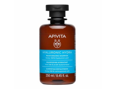 Apivita Hyaluronic Hydra, Σαμπουάν Ενυδάτωσης, 250ml