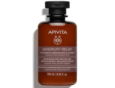 Apivita Dandruff Relief Σαμπουάν Κατά της Λιπαρής Πιτυρίδας, 250ml