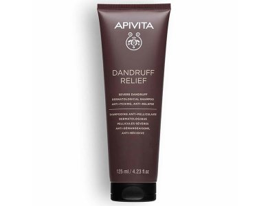 Apivita Dandruff Relief Σαμπουάν Κατά της Έντονης Πιτυρίδας, του Κνησμού & της Επανεμφάνισης, 125ml