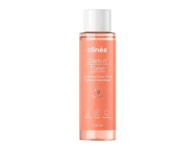 Clinea Glam n' Tonic Απολεπιστική Τονωτική Λοσιόν, 200ml