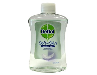 Dettol Soft on Skin Hard on Dirt, Αντιβακτηριδιακό Ανταλλακτικό Υγρό Κρεμοσάπουνο για Ευαίσθητες Επιδερμίδες, 250ml