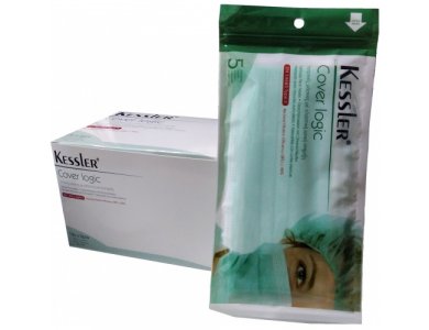 Kessler Cover Logic Ιατρικές Μάσκες Προσώπου Τύπου ΙΙ με Λάστιχο, Συσκευασμένες ανά 5 τεμάχια, 50 Τμχ