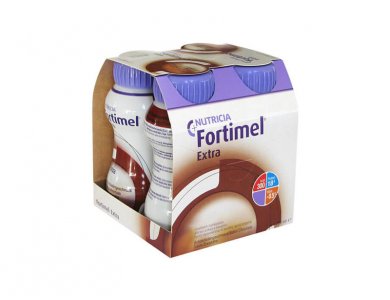 Nutricia Fortimel Extra 1.5Kcal Σοκολάτα Θρεπτικό Συμπλήρωμα Διατροφής, 4x200ml
