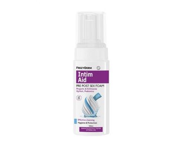 Frezyderm Intim Aid Pre Post Sex Foam Αφρός Καθαρισμού για Ευαίσθητη Περιοχή, 100ml