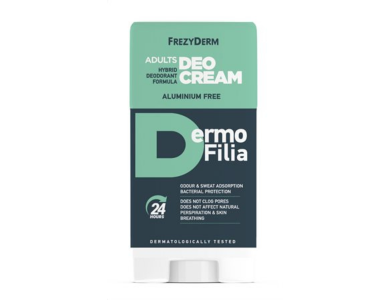 Frezyderm Dermofilia Adults Deo Cream Hybrid Deodorant, Formula Αποσμητικό σε Μορφή Κρέμας, 40ml