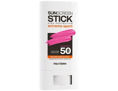 Frezyderm Extreme Sport Αντηλιακό Stick Προσώπου Magenta SPF50, 20ml