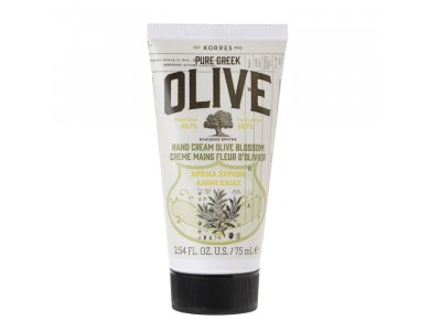 Korres Pure Greek Olive Hand Cream Olive Blossom, Ενυδατική Κρέμα Χεριών με Άνθη Ελιάς, 75ml