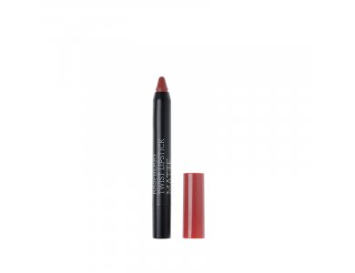 Korres Matte Twist Lipstick Ruby Red, Ματ Κραγιόν σε Συσκευασία Μολυβιού, 1,5gr