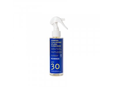 Korres Ginseng & Hyaluronic Splash Sunscreen SPF30, Αντηλιακό Ginseng και Υαλουρονικό με Υψηλή Προστασία για Πρόσωπο και Σώμα, 150ml