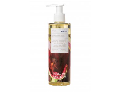 Korres Golden Passion Fruit Instant Smoothing Serum in Shower Oil, Ενυδατικο Serum Oil Σωματος Φρουτα Του Παθους, 250ml
