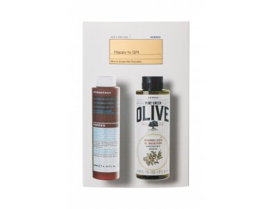 Korres Σετ Αφρόλουτρο Pure Olive Oil, 250ml και Γαλάκτωμα Για Μετά Το Ξύρισμα Καλεντουλα & Ginseng 200ml