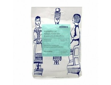 Korres Καραμέλες με αιθέρια έλαια από Ευκάλυπτο & Μενθόλη 60g