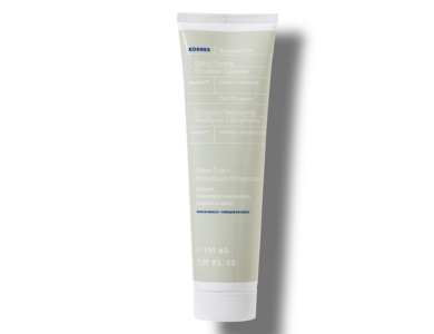 Kοrres Τσάι Ολύμπου Detox 3 σε 1, Γαλάκτωμα Καθαρισμού για Πρόσωπο & Μάτια, 150ml