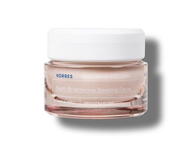 Korres Άγριο Τριαντάφυλλο, Κρέμα Προσώπου Νυκτός με Υαλουρονικό Οξύ για Ενυδάτωση, 40ml