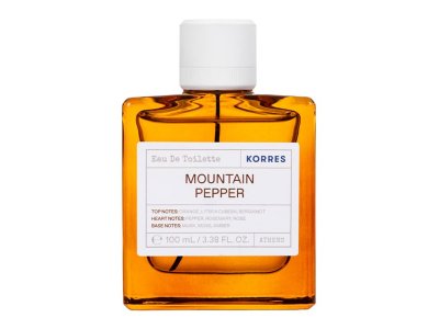 Korres Mountain Pepper Eau De Toilette, Άρωμα, 100ml
