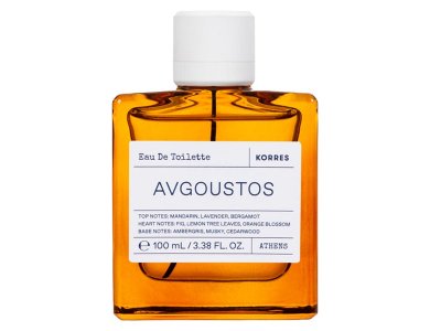 Korres Avgoustos Eau de Toilette, Άρωμα, 100ml