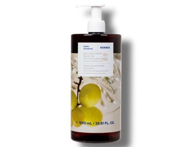 Korres Renewing Body Cleanser, Αφρόλουτρο Αμπέλι Σαντορίνης, 1000ml