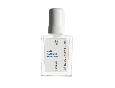 Korres No No Nail Polish Base Coat, Βερνίκι Νυχιών, 11ml